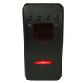 Bulldog Winch Rocker Switch-ON/OFF 5-Pin Red 20256